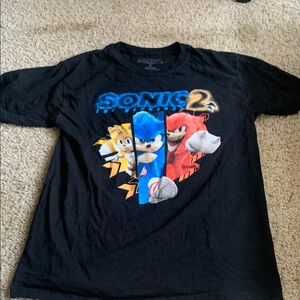 Sonic the Hedgehog Black Kids T-Shirt
